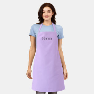 Personalisieren Sie die NAME monogramm-Lilie Schürze