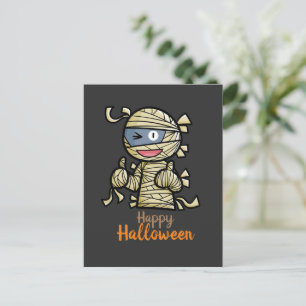 Personalisieren Sie die Niedliche Happy Mummy Post Postkarte