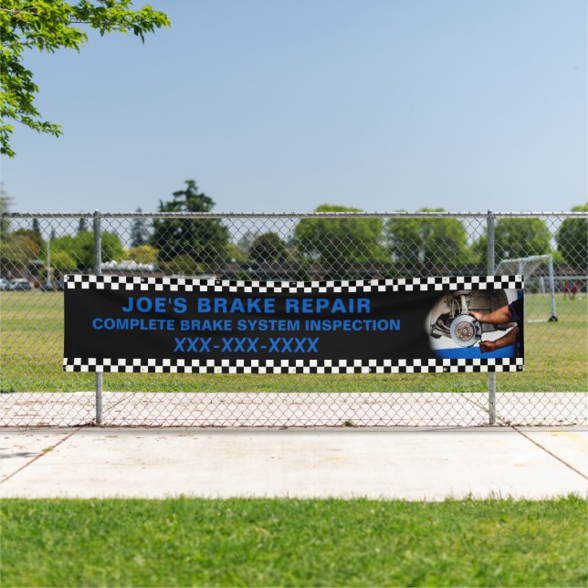 Personalisieren Sie die Reparatur von Auto großen Banner (Insitu)