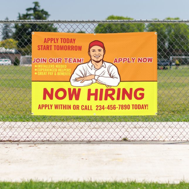Personalisieren Sie die Techniker, die die Install Banner (InSitu)
