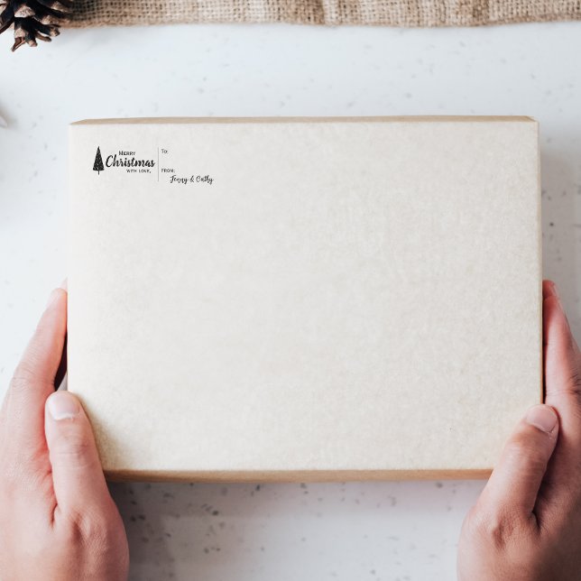 Personalisieren Sie die Weihnachtsnachtsnachtsmark Gummistempel (Von Creator hochgeladen)