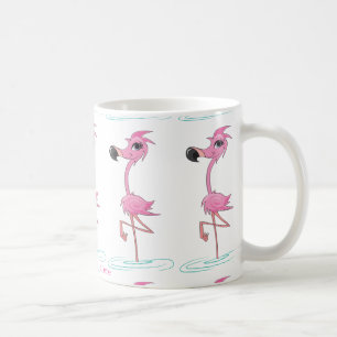 Personalisieren Sie diese Fun Flamingo Tasse