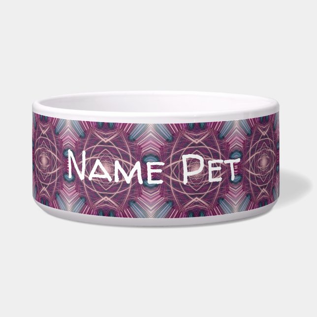 Personalisieren Sie diese Vorlage, NAME PET, Bowl Napf (Vorderseite)