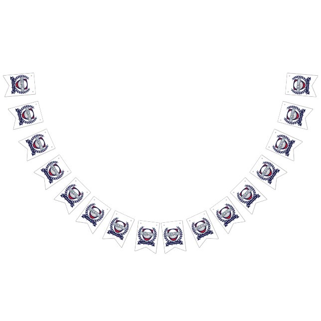 Personalisieren Sie dieses Beer Pong Logo Wimpelkette (Alle)