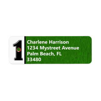 Personalisieren Sie dieses glückliche Golfer Hole 