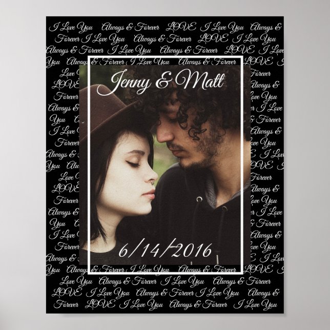 Personalisieren Sie dieses " Poster mit Ihrem Bild (Vorne)