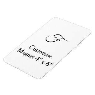 personalisieren Sie ein individuelles, einfaches, Magnet
