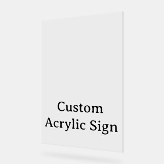 personalisieren Sie einfache benutzerdefinierte 30 Acrylschild