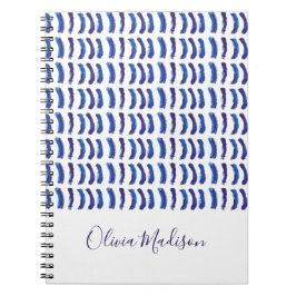 Personalisieren Sie einfache Minimalistische Ölfar Notizblock