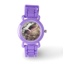 Personalisieren Sie es! Haustierfoto Armbanduhr