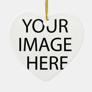 personalisieren Sie es selbst Keramik Ornament