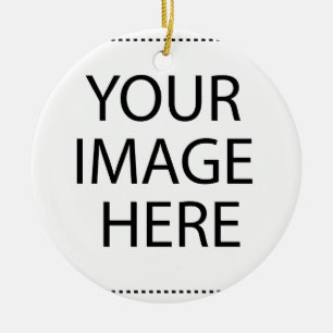 personalisieren Sie es selbst Keramik Ornament