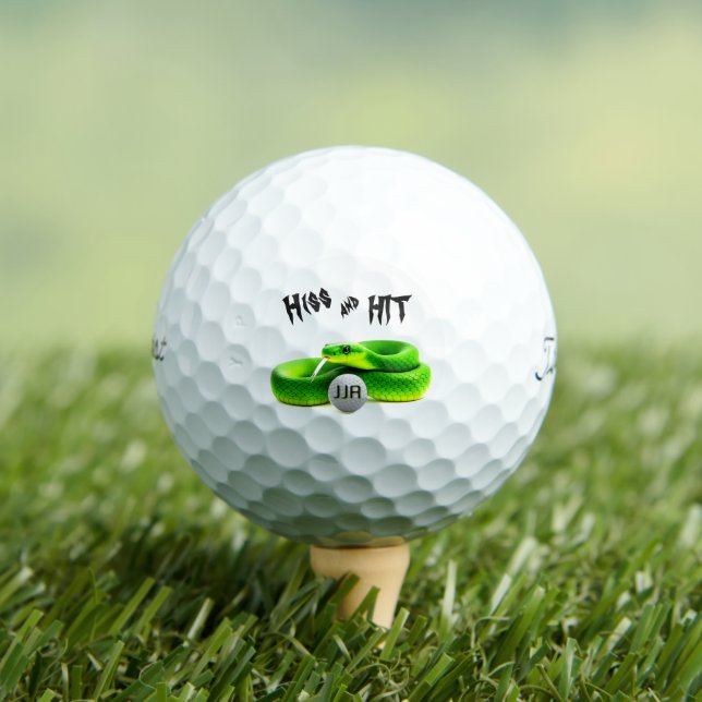 Personalisieren Sie es - Zischende Schlange Golfball (Insitu T-Shirt)