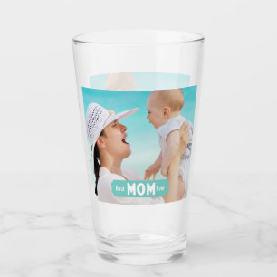 Personalisieren Sie Foto als beste Mama je Mutte Glas