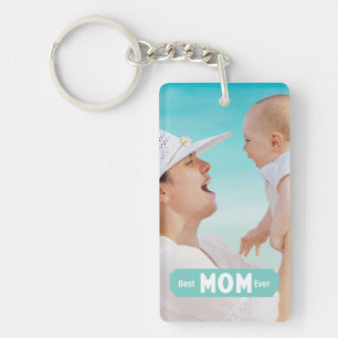 Personalisieren Sie Foto als beste Mama je   Mutte Schlüsselanhänger