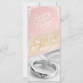 Personalisieren Sie Foto Save the Date-Karte Date