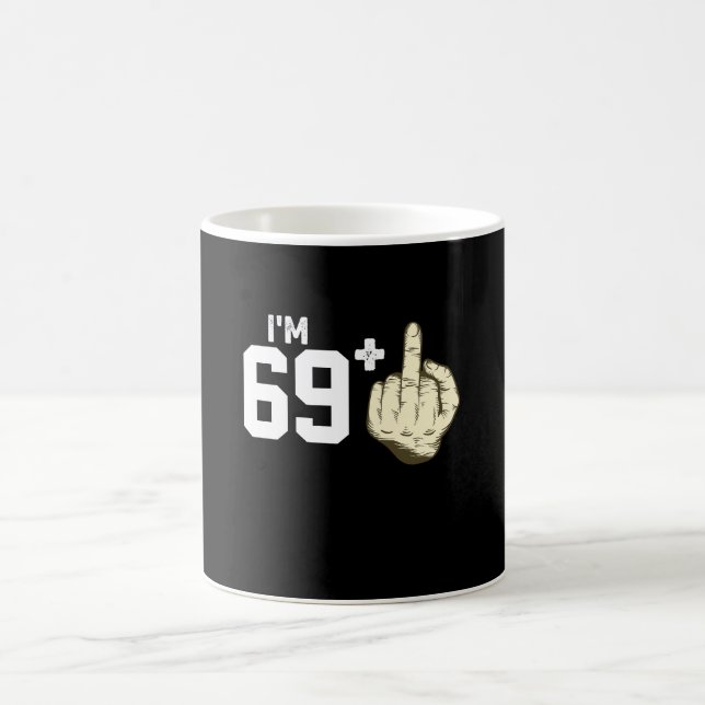 Personalisieren Sie Funny Finger Costume Geburtsta Kaffeetasse (Mittel)