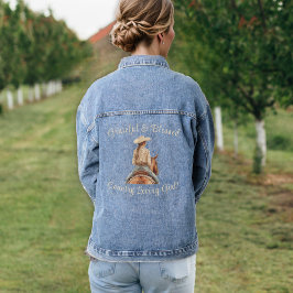 Personalisieren Sie gesegnetes Country Love Girl J Jeansjacke