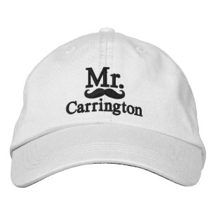 Personalisieren Sie Herrn & Frau Embroidery bestic Bestickte Baseballkappe