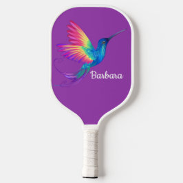 Personalisieren Sie Hummingbird Lila Pickleball Pa Pickleball Schläger