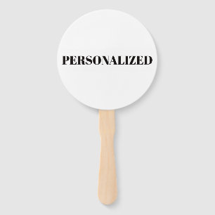 Personalisieren Sie Ihr Eigenes Fächer