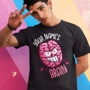 Personalisieren Sie Ihr eigenes Gehirn T-Shirt