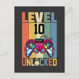 Personalisieren Sie Ihr eigenes Kostüm Level freig Einladungspostkarte