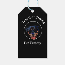 Personalisieren Sie Ihr Rottweiler Foto & Text Geschenkanhänger