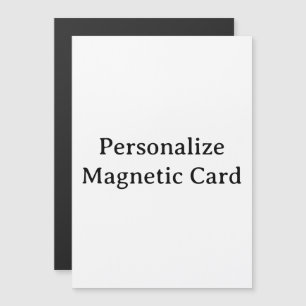 Personalisieren Sie Ihre 5" x 7" Magnetkarte