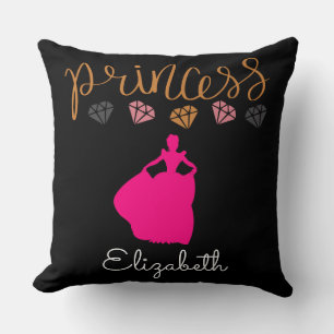 Personalisieren Sie Ihre eigene Prinzessin Kissen