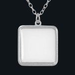 Personalisieren Sie Ihre eigene Square-Kette Versilberte Kette<br><div class="desc">Entwerfen Sie eine einzigartige Square Necklace mit unserem einfachen Anpassungstool! Fügen Sie Ihr Kunstwerk, Ihren Namen oder Ihre Nachricht hinzu, um ein personalisiertes Accessoire zu kreieren, das perfekt für Geschenke, Events oder tägliche Kleidung geeignet ist. Mit seinem modernen und eleganten Quadrat-Design fügt diese Kette jedem Aussehen eine einzigartige Touch hinzu...</div>