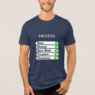Personalisieren Sie Ihre Erfolgsbedingungen Tri-Blend Shirt