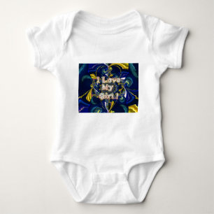 Personalisieren Sie Ihre Liebe Unendlichkeit: Ich Baby Strampler