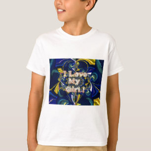 Personalisieren Sie Ihre Liebe Unendlichkeit: Ich  T-Shirt