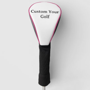 Personalisieren Sie Ihren Golf Driver Cover Pink Headcover