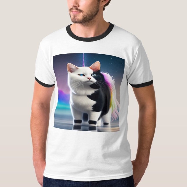 Personalisieren Sie Ihren Look heute mit Foto und  T-Shirt (Vorderseite)