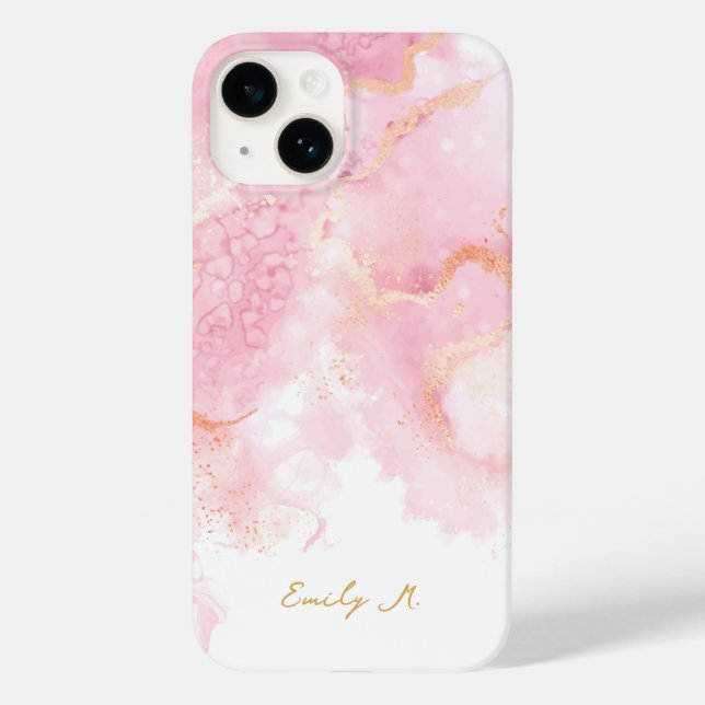 Personalisieren Sie Ihren Namen iPhone 14 Girls Te Case-Mate iPhone Hülle (Rückseite)