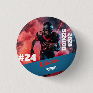 Personalisieren Sie individuelle einfache runde 1, Button