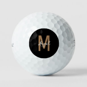 Personalisieren Sie Individuelle Name Monogram Tit Golfball