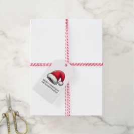Personalisieren Sie Jolly Brain Warmer Grußkarte Geschenkanhänger