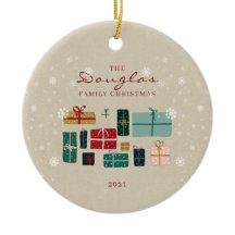 Personalisieren Sie Kraft Family Christmas Geschen