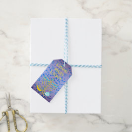 Personalisieren Sie LIEBE und leichte Hanukkah-Ges Geschenkanhänger