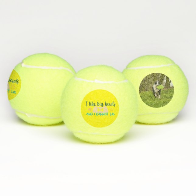 Personalisieren Sie mich wie große Bowls und ich k Tennisbälle (Multi)