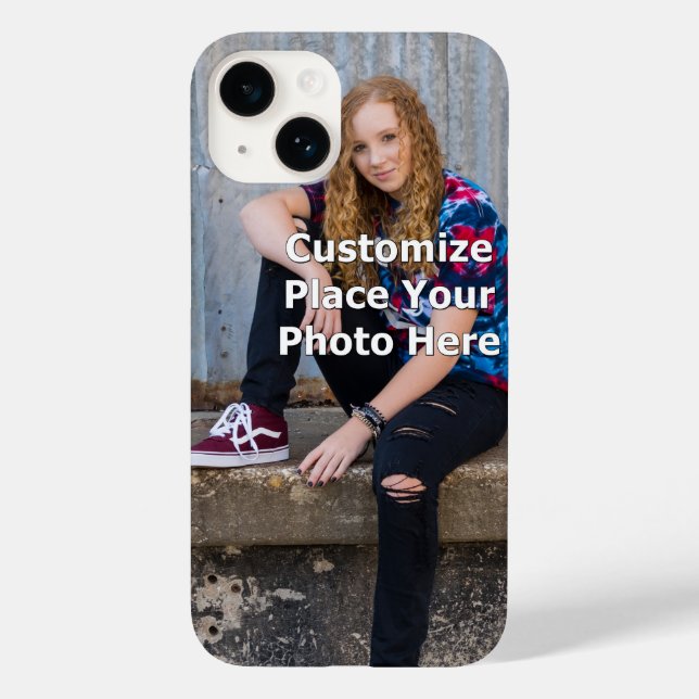 Personalisieren Sie mit Ihrem Foto Case Mate iPhon (Rückseite)
