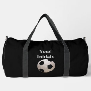 Personalisieren Sie mit Ihren Initialen Black Socc Duffle Bag