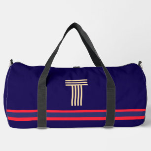 Personalisieren Sie mit Ihrer anfänglichen Red Str Duffle Bag