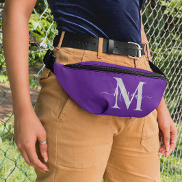 Personalisieren Sie Monogram Initial Name Royal Li Bauchtasche