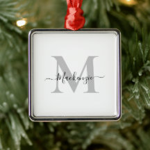 Personalisieren Sie Monogramm Anfangsname Premium-