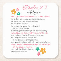 Personalisieren Sie Psalm 23-NIV Bibelbibliotheken