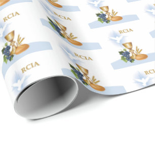 Personalisieren Sie, RCIA Gratulation Katholisches Geschenkpapier